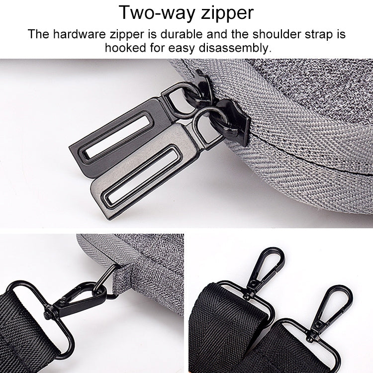 ST08 Handheld Briefcase Carrying Storage Bag with Shoulder Strap, for 13.3 inch Laptop, for 14.1 inch Laptop, for 15.4 inch Laptop, for 15.6 inch Laptop