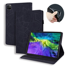 Load image into Gallery viewer, Calf Texture Embossed Horizontal Flip Leather Case with Holder &amp; Card Slots &amp; Photo Frame