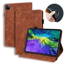 Load image into Gallery viewer, Calf Texture Embossed Horizontal Flip Leather Case with Holder &amp; Card Slots &amp; Photo Frame