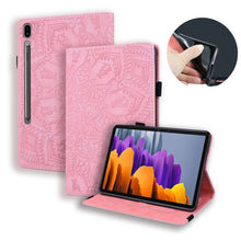 Load image into Gallery viewer, Calf Texture Embossed Horizontal Flip Leather Case with Holder &amp; Card Slots &amp; Photo Frame