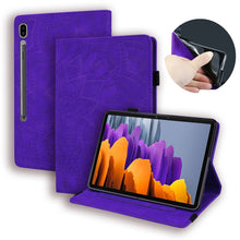 Load image into Gallery viewer, Calf Texture Embossed Horizontal Flip Leather Case with Holder &amp; Card Slots &amp; Photo Frame