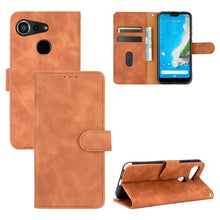 Load image into Gallery viewer, Solid Color Skin Feel Magnetic Buckle Horizontal Flip Calf Texture PU Leather Case with Holder &amp; Card Slots &amp; Wallet