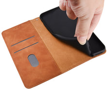 Load image into Gallery viewer, Solid Color Skin Feel Magnetic Buckle Horizontal Flip Calf Texture PU Leather Case with Holder &amp; Card Slots &amp; Wallet