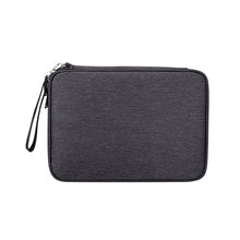 Load image into Gallery viewer, SM01 Multi-function Waterproof Double Layer Data Cable Earphone U Disk Digital Accessories Storage Bag, Size: L, Size: L(Black), Size: L(Navy Blue)