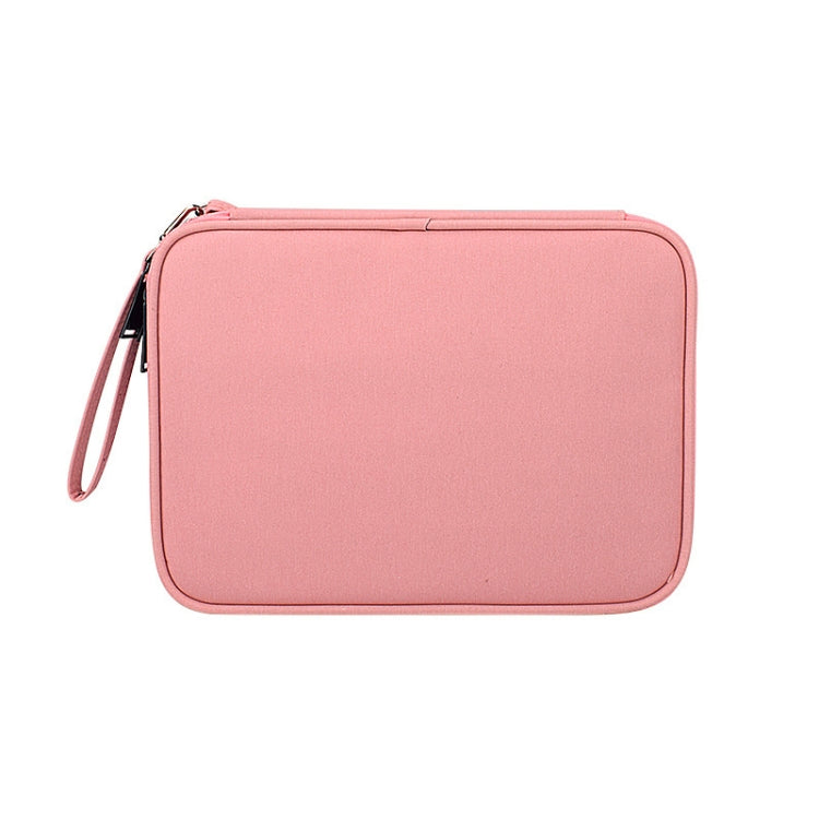 SM01 Multi-function Waterproof Double Layer Data Cable Earphone U Disk Digital Accessories Storage Bag, Size: S, Size: S(Pink), Size: S(Black)