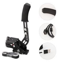 Load image into Gallery viewer, Car Universal USB Horizontal Drift Rally Racing Handbrake Lever Professional Gaming Peripherals for Racing Games G25/27/29 T500, HB031-BK