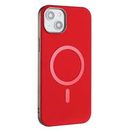 Solid Color Plating MagSafe Full Coverage Phone Case, For iPhone 14 Plus, For iPhone 14, For iPhone 14 Pro, For iPhone 14 Pro Max, For iPhone 13 Pro Max, For iPhone 13 Pro, For iPhone 13, For iPhone 12 Pro Max