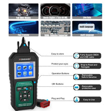 Load image into Gallery viewer, KONNWEI KW420 2.8 inch Color Screen Car OBD2 Fault Diagnostic Scan Tool for Honda, KW420