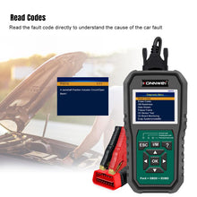 Load image into Gallery viewer, KONNWEI KW470 2.8 inch Color Screen Car OBD2 Fault Diagnostic Scan Tool for Ford, KW470