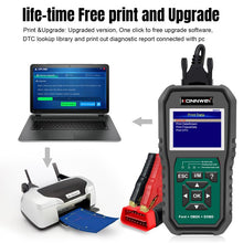 Load image into Gallery viewer, KONNWEI KW470 2.8 inch Color Screen Car OBD2 Fault Diagnostic Scan Tool for Ford, KW470