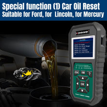 Load image into Gallery viewer, KONNWEI KW470 2.8 inch Color Screen Car OBD2 Fault Diagnostic Scan Tool for Ford, KW470