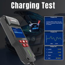 Load image into Gallery viewer, KONNWEI KW700 12V / 24V 2.8 inch Color Screen Car Battery Tester with Printer, KW700