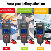 Load image into Gallery viewer, KONNWEI KW700 12V / 24V 2.8 inch Color Screen Car Battery Tester with Printer, KW700