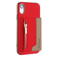 Load image into Gallery viewer, Zipper Horizontal Magnetic Card Bag RFID MagSafe Phone Case, For iPhone 12 / 12 Pro, For iPhone 11 Pro Max, For iPhone 11, For iPhone 11 Pro, For iPhone XR, For iPhone 8 Plus / 7 Plus, For iPhone 8 / 7 / 6