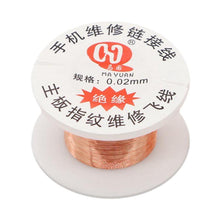 Load image into Gallery viewer, Insulation Circuit Board BGA Soldering Conductor Wire, 0.01mm, 0.02mm