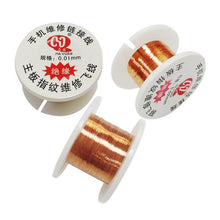 Load image into Gallery viewer, Insulation Circuit Board BGA Soldering Conductor Wire, 0.01mm, 0.02mm