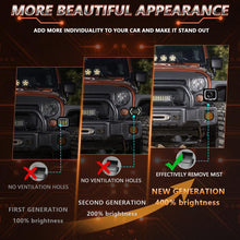 Load image into Gallery viewer, 2pcs/Pack 35W 3600LM 6500K Car Square HD Large Lens Spotlight Work Light
