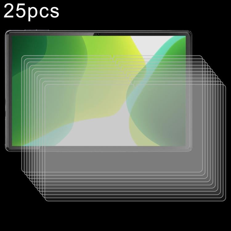 25pcs 9H 0.3mm Explosion-proof Tempered Glass Film, For Sgin T10P Tablet 10.1 inch, For Sgin T12 10.51 inch, For Sgin T12s Tablet 12 inch