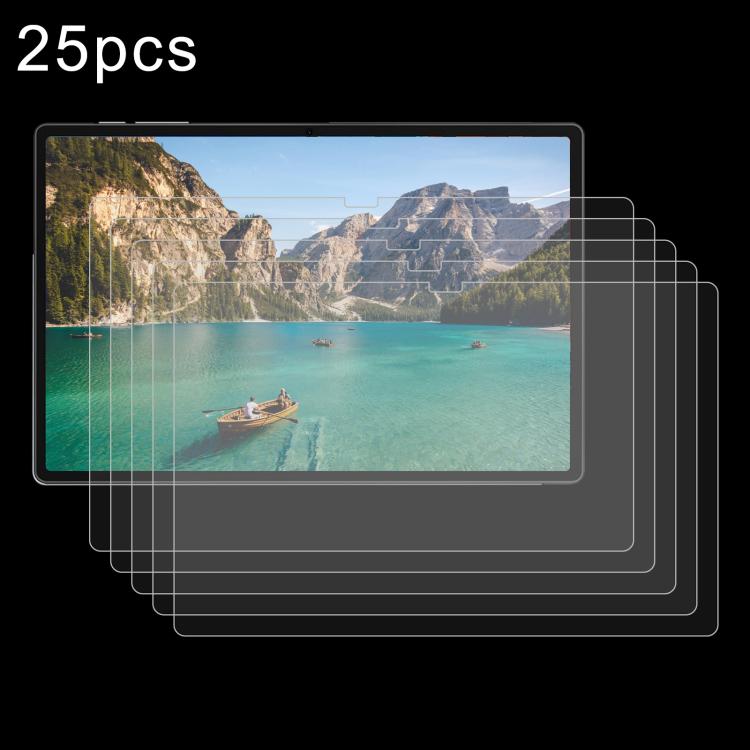 25pcs 9H 0.3mm Explosion-proof Tempered Glass Film, For Sgin T10P Tablet 10.1 inch, For Sgin T12 10.51 inch, For Sgin T12s Tablet 12 inch