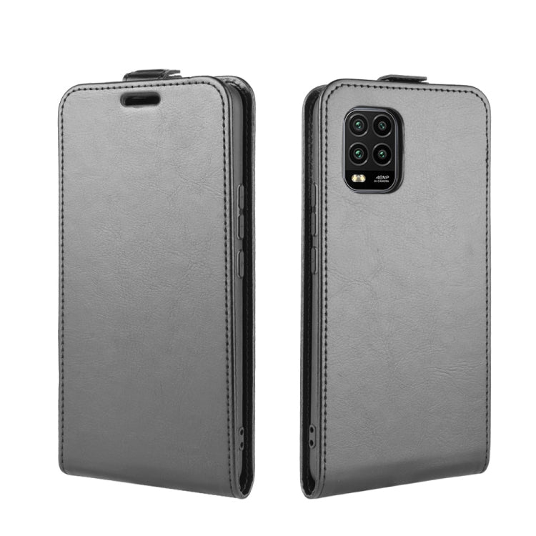 R64 Texture Single Vertical Flip Leather Protective Case with Card Slots & Photo Frame, For Xiaomi Mi 10 Lite 5G