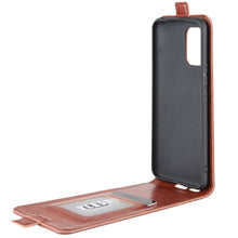 Load image into Gallery viewer, R64 Texture Single Vertical Flip Leather Protective Case with Card Slots &amp; Photo Frame, For Xiaomi Mi 10 Lite 5G