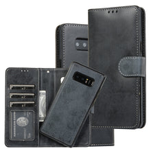 Load image into Gallery viewer, Retro 2 in 1 Detachable Magnetic Horizontal Flip TPU + PU Leather Case with Holder &amp; Card Slots &amp; Photo Frame &amp; Wallet, For Samsung Galaxy Note8, For Samsung Galaxy Note9, For Samsung Galaxy Note10, For Samsung Galaxy Note10+, For Samsung Galaxy S8    ...