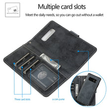 Load image into Gallery viewer, Retro 2 in 1 Detachable Magnetic Horizontal Flip TPU + PU Leather Case with Holder &amp; Card Slots &amp; Photo Frame &amp; Wallet, For Samsung Galaxy Note8, For Samsung Galaxy Note9, For Samsung Galaxy Note10, For Samsung Galaxy Note10+, For Samsung Galaxy S8    ...