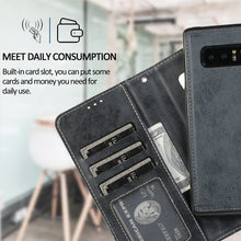 Load image into Gallery viewer, Retro 2 in 1 Detachable Magnetic Horizontal Flip TPU + PU Leather Case with Holder &amp; Card Slots &amp; Photo Frame &amp; Wallet, For Samsung Galaxy Note8, For Samsung Galaxy Note9, For Samsung Galaxy Note10, For Samsung Galaxy Note10+, For Samsung Galaxy S8    ...