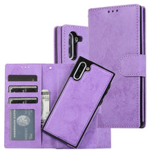 Load image into Gallery viewer, Retro 2 in 1 Detachable Magnetic Horizontal Flip TPU + PU Leather Case with Holder &amp; Card Slots &amp; Photo Frame &amp; Wallet, For Samsung Galaxy Note8, For Samsung Galaxy Note9, For Samsung Galaxy Note10, For Samsung Galaxy Note10+, For Samsung Galaxy S8    ...