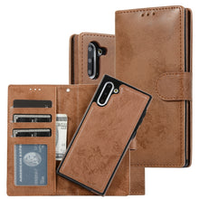 Load image into Gallery viewer, Retro 2 in 1 Detachable Magnetic Horizontal Flip TPU + PU Leather Case with Holder &amp; Card Slots &amp; Photo Frame &amp; Wallet, For Samsung Galaxy Note8, For Samsung Galaxy Note9, For Samsung Galaxy Note10, For Samsung Galaxy Note10+, For Samsung Galaxy S8    ...