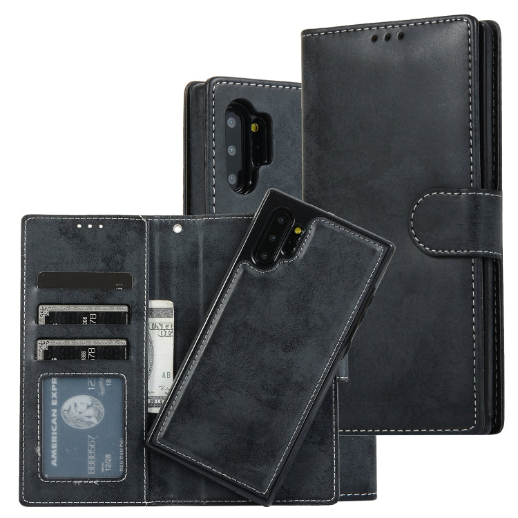 Retro 2 in 1 Detachable Magnetic Horizontal Flip TPU + PU Leather Case with Holder & Card Slots & Photo Frame & Wallet, For Samsung Galaxy Note8, For Samsung Galaxy Note9, For Samsung Galaxy Note10, For Samsung Galaxy Note10+, For Samsung Galaxy S8    ...