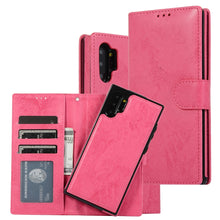 Load image into Gallery viewer, Retro 2 in 1 Detachable Magnetic Horizontal Flip TPU + PU Leather Case with Holder &amp; Card Slots &amp; Photo Frame &amp; Wallet, For Samsung Galaxy Note8, For Samsung Galaxy Note9, For Samsung Galaxy Note10, For Samsung Galaxy Note10+, For Samsung Galaxy S8    ...