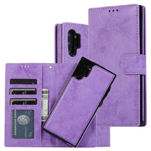 Load image into Gallery viewer, Retro 2 in 1 Detachable Magnetic Horizontal Flip TPU + PU Leather Case with Holder &amp; Card Slots &amp; Photo Frame &amp; Wallet, For Samsung Galaxy Note8, For Samsung Galaxy Note9, For Samsung Galaxy Note10, For Samsung Galaxy Note10+, For Samsung Galaxy S8    ...