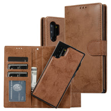 Load image into Gallery viewer, Retro 2 in 1 Detachable Magnetic Horizontal Flip TPU + PU Leather Case with Holder &amp; Card Slots &amp; Photo Frame &amp; Wallet, For Samsung Galaxy Note8, For Samsung Galaxy Note9, For Samsung Galaxy Note10, For Samsung Galaxy Note10+, For Samsung Galaxy S8    ...