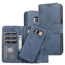 Load image into Gallery viewer, Retro 2 in 1 Detachable Magnetic Horizontal Flip TPU + PU Leather Case with Holder &amp; Card Slots &amp; Photo Frame &amp; Wallet, For Samsung Galaxy Note8, For Samsung Galaxy Note9, For Samsung Galaxy Note10, For Samsung Galaxy Note10+, For Samsung Galaxy S8    ...