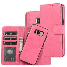 Load image into Gallery viewer, Retro 2 in 1 Detachable Magnetic Horizontal Flip TPU + PU Leather Case with Holder &amp; Card Slots &amp; Photo Frame &amp; Wallet, For Samsung Galaxy Note8, For Samsung Galaxy Note9, For Samsung Galaxy Note10, For Samsung Galaxy Note10+, For Samsung Galaxy S8    ...