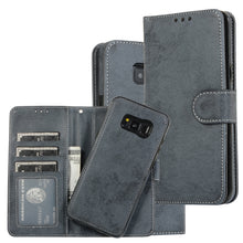 Load image into Gallery viewer, Retro 2 in 1 Detachable Magnetic Horizontal Flip TPU + PU Leather Case with Holder &amp; Card Slots &amp; Photo Frame &amp; Wallet, For Samsung Galaxy Note8, For Samsung Galaxy Note9, For Samsung Galaxy Note10, For Samsung Galaxy Note10+, For Samsung Galaxy S8    ...