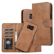 Load image into Gallery viewer, Retro 2 in 1 Detachable Magnetic Horizontal Flip TPU + PU Leather Case with Holder &amp; Card Slots &amp; Photo Frame &amp; Wallet, For Samsung Galaxy Note8, For Samsung Galaxy Note9, For Samsung Galaxy Note10, For Samsung Galaxy Note10+, For Samsung Galaxy S8    ...