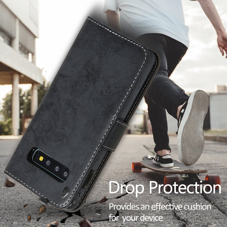 Retro 2 in 1 Detachable Magnetic Horizontal Flip TPU + PU Leather Case with Holder & Card Slots & Photo Frame & Wallet