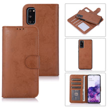 Load image into Gallery viewer, Retro 2 in 1 Detachable Magnetic Horizontal Flip TPU + PU Leather Case with Holder &amp; Card Slots &amp; Photo Frame &amp; Wallet