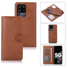 Load image into Gallery viewer, Retro 2 in 1 Detachable Magnetic Horizontal Flip TPU + PU Leather Case with Holder &amp; Card Slots &amp; Photo Frame &amp; Wallet
