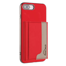 Load image into Gallery viewer, Colour Matching Horizontal Magnetic Card Bag RFID MagSafe Phone Case, For iPhone 12 Pro Max, For iPhone 11 Pro Max, For iPhone 11, For iPhone 11 Pro, For iPhone XR, For iPhone 8 Plus / 7 Plus, For iPhone 8 / 7 / 6