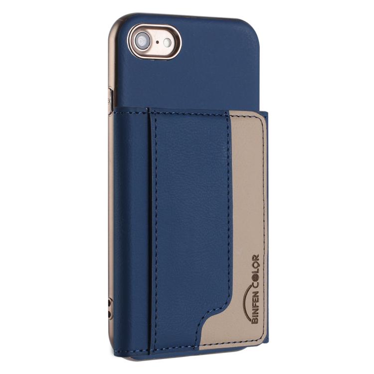Colour Matching Horizontal Magnetic Card Bag RFID MagSafe Phone Case, For iPhone 12 Pro Max, For iPhone 11 Pro Max, For iPhone 11, For iPhone 11 Pro, For iPhone XR, For iPhone 8 Plus / 7 Plus, For iPhone 8 / 7 / 6