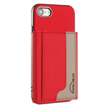 Load image into Gallery viewer, Colour Matching Horizontal Magnetic Card Bag RFID MagSafe Phone Case, For iPhone 12 Pro Max, For iPhone 11 Pro Max, For iPhone 11, For iPhone 11 Pro, For iPhone XR, For iPhone 8 Plus / 7 Plus, For iPhone 8 / 7 / 6