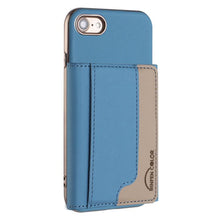 Load image into Gallery viewer, Colour Matching Horizontal Magnetic Card Bag RFID MagSafe Phone Case, For iPhone 12 Pro Max, For iPhone 11 Pro Max, For iPhone 11, For iPhone 11 Pro, For iPhone XR, For iPhone 8 Plus / 7 Plus, For iPhone 8 / 7 / 6