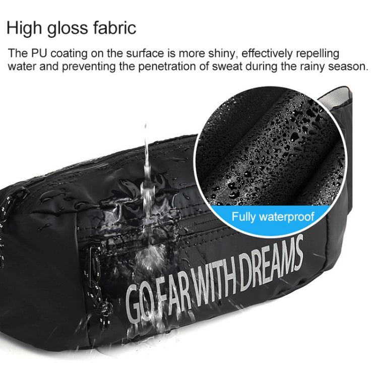 YQM-D1 Multi-function Outdoor Fashion Mobile Phone Crossby Waist Bag Storage Chest Bag