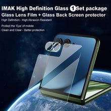 Load image into Gallery viewer, 1 Sets imak Lens Film + Glass Rear Screen Sticker, For Motorola Razr 60 Ultra, For Motorola Razr 60