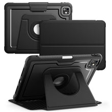 Load image into Gallery viewer, Honeycomb Magnetic Rotation Holder Leather Smart Tablet Case, For iPad Air 13 2026 / 2025 / 2024, For iPad Air 11 2026 / 2025 / 2024, For iPad Pro 13 2025 / 2024, For iPad Pro 11 2025 / 2024, For iPad 2025 / 2022, For iPad mini 2024 / mini 6           ...
