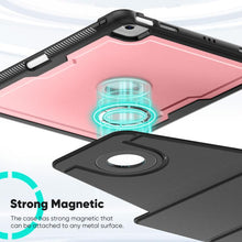 Load image into Gallery viewer, Honeycomb Magnetic Rotation Holder Leather Smart Tablet Case, For iPad Air 13 2026 / 2025 / 2024, For iPad Air 11 2026 / 2025 / 2024, For iPad Pro 13 2025 / 2024, For iPad Pro 11 2025 / 2024, For iPad 2025 / 2022, For iPad mini 2024 / mini 6           ...