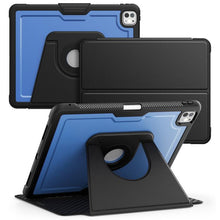 Load image into Gallery viewer, Honeycomb Magnetic Rotation Holder Leather Smart Tablet Case, For iPad Air 13 2026 / 2025 / 2024, For iPad Air 11 2026 / 2025 / 2024, For iPad Pro 13 2025 / 2024, For iPad Pro 11 2025 / 2024, For iPad 2025 / 2022, For iPad mini 2024 / mini 6           ...